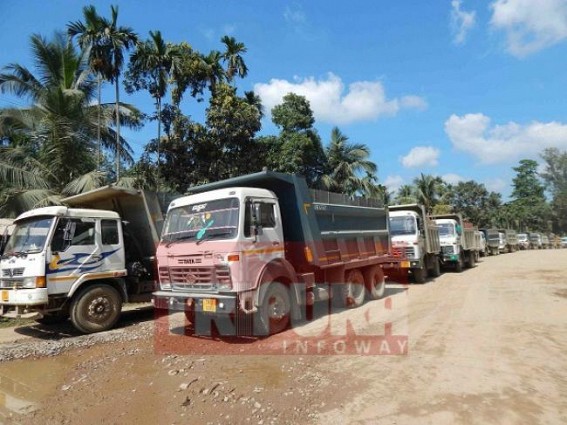 500 Army Jawans deployed at Churaibari after local-traders disrupt Central Govt works